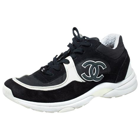 buy mens chanel sneakers|Chanel sneakers black and white.